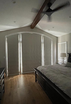 Bedroom Roman Shades In Fillmore